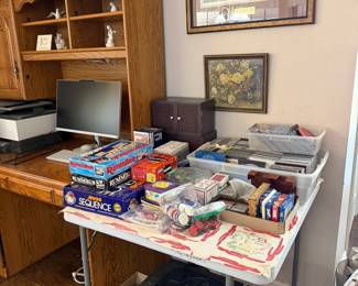 games, CDs, VHS