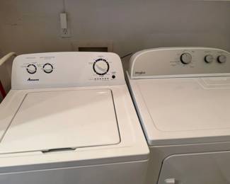 Washer and dryer