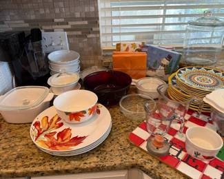 Dishes, Corning Ware