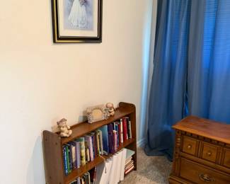 small book case, books, decor