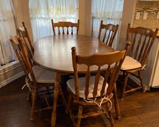 dining table with 6 chairs