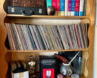 A record collection that is amazing