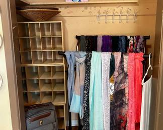 Multiple scarves