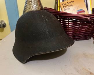 Vintage army helmet