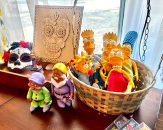Vintage Simpson toys