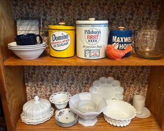 Vintage tins