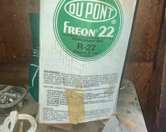 CANS OF FREON