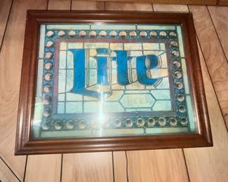 LIGHTED LITE BEER SIGN
