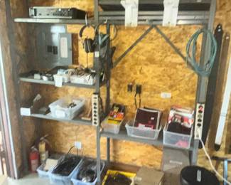 STEEL RACKS FULL