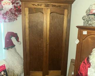 TALL ANTIQUE ARMOIRE!