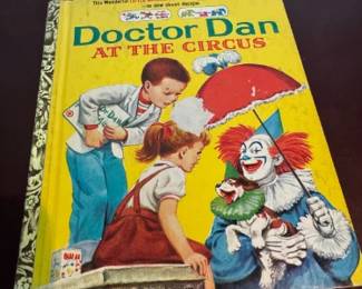 Little Golden Book Doctor Dan At The Circus