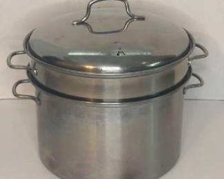 Stainless Steel Steamer Pot with Lid