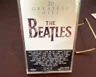 The Beatles 20 Greatest Hits Cassette Tape