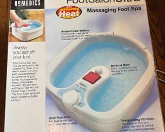 HoMedics FootSalon Ultra Massaging Foot Spa