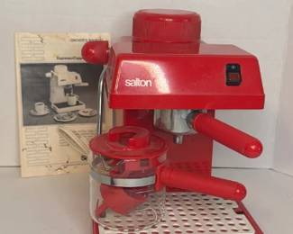 Salton EX8 Espresso/Cappuccino Maker