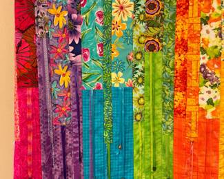 Quilted wall hanging