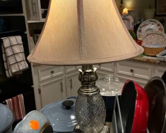 Crystal Pineapple Table Lamp