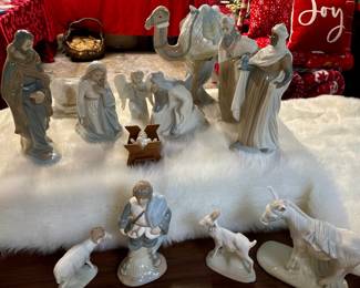 Beautiful ceramic nativity scene