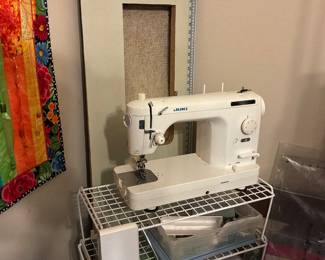 Juki semi professional, straight, stitch, sewing, and quilting machine