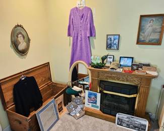 Acme Red Cedar Chest. Fireplace is for sale