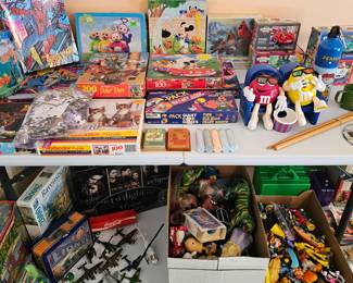 Toys, Puzzles, and Collectibles