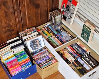 DVDS and VHS