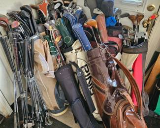 Garage ~ Golf Clubs Galore!!