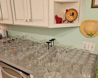 Tons of Collectible Glassware