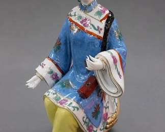 Asian Woman Figurine