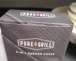 Burger press