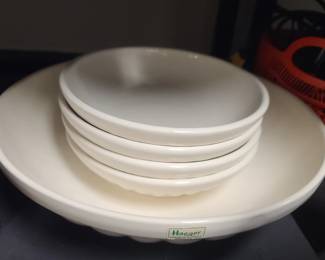 Large bowl sets - china and pottery