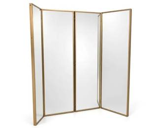 Massive Brass 4 Panel Floor mirror
Price: $900.00
Condition: Good
Massive Brass 4 Panel Floor Mirror , does seperate