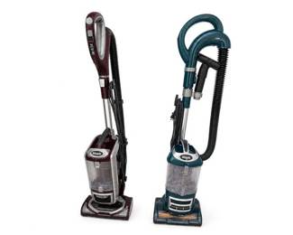 Shark upright vacuum cleaner
Price: $150.00
Condition: Good
Upright bagless Shark vacuum cleaner with hose/wand attachment, clear dust cup, and tall handle assembly. Visible in a maroon/silver finish; a second teal Shark upright is also shown in the same image as a likely comparison variant. $150 each