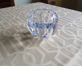Crystal Round Vase