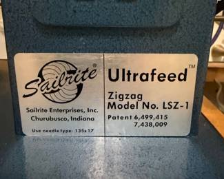 Ultrafeed Sewing Machine
