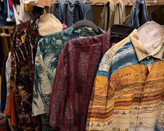 Mens Clothes, several Tommy Bahama Shirts