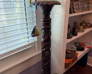 Carved Pedestal