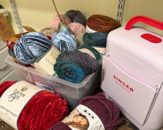 Sewing Caddy, Yarn