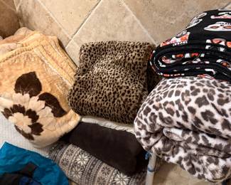 A lot of blankets