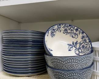 Set of China Gabriela Blue