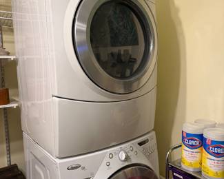 Stacking Washer and Dryer