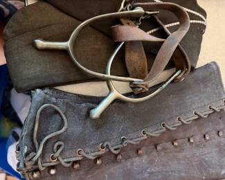 World War I Spurs and Gaiters