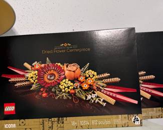 Two Dried Flower Lego Sets