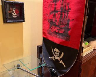 Pirate Banner, multi arm Side Table