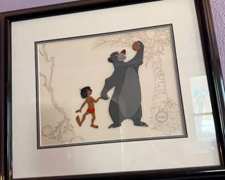 Serigraph Cel of Disneys Bare Necessities