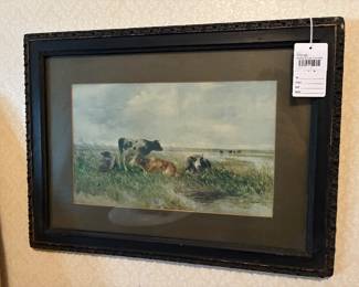 Pastoral Cow Painting 