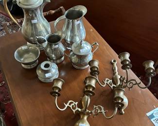 Silver-Plated Tea Set 