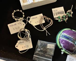 Sterling Brooches