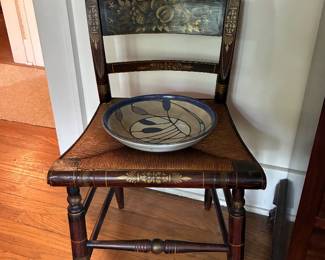 Vtg Wooden Dining Chair 
