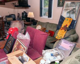 Well stocked man cave